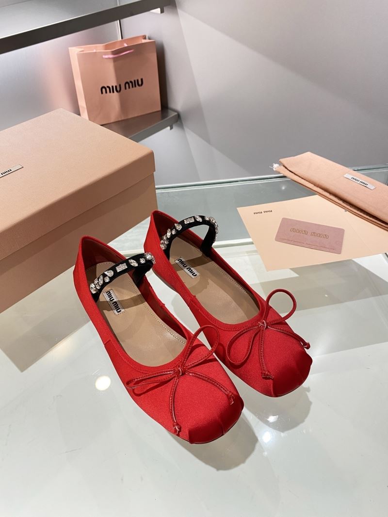 Miu Miu flat shoes